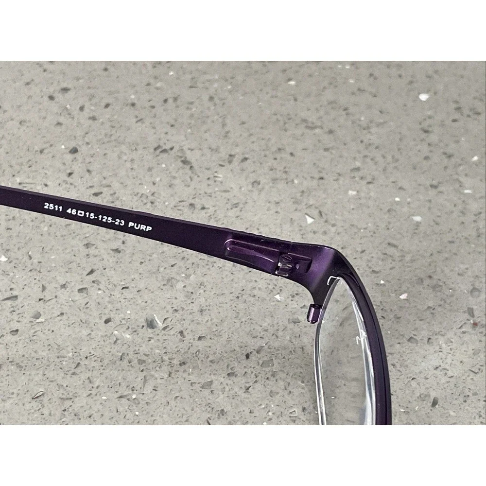 Kool Kids 2511 PURP 46-15-125-23 Purple Metal Full Rim Eyeglasses Frames ONLY